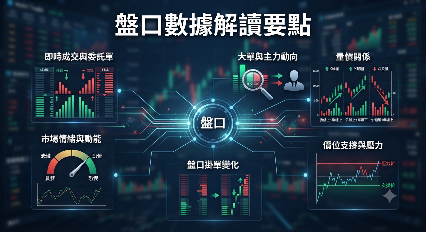 盤口數據解讀要點
